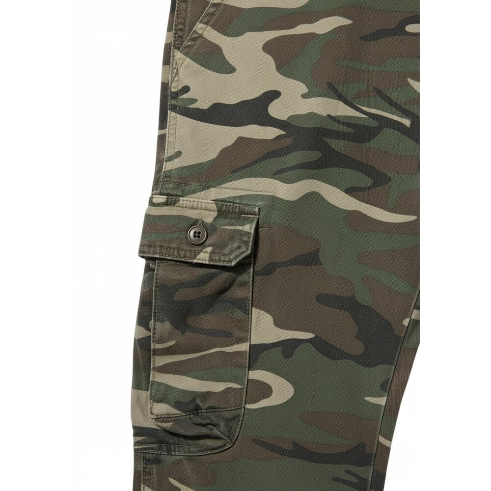 Wrangler Jean Co Camo Cargo Pant Mens 32x30 Cotton Military Combat UNISEX - Picture 3 of 10